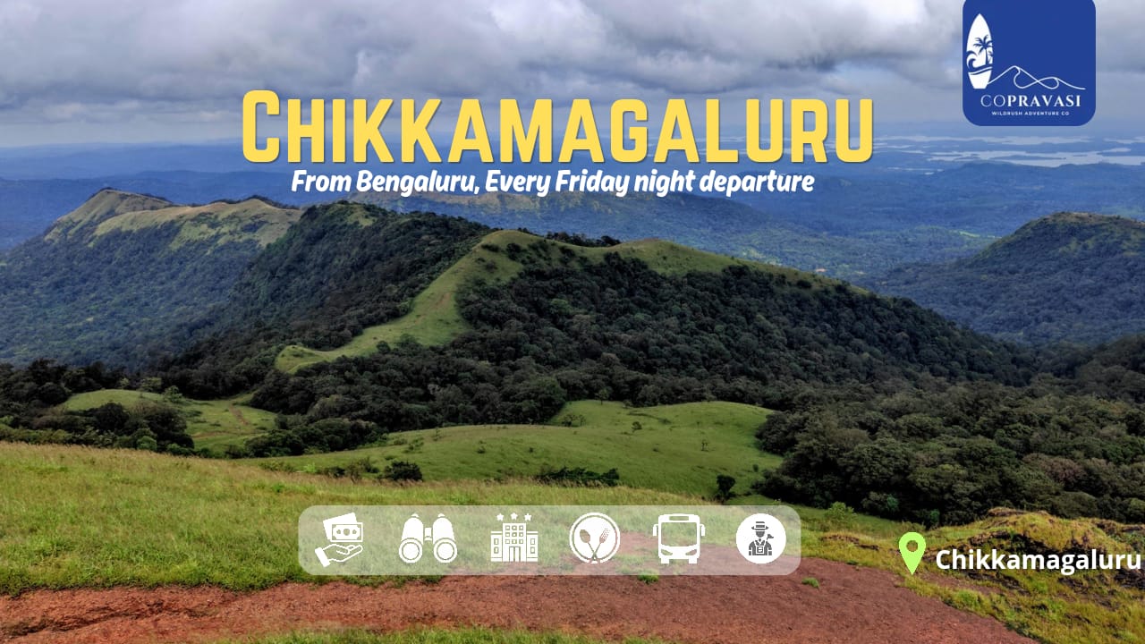 Chikmagalur Trip from Bangalore | Weekend Getaway Package – Copravasi trek cover image
